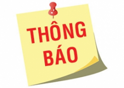 Thông báo về việc thu chi phí đào tạo của lưu học sinh Lào, Campuchia nộp chi phí đào tạo năm học 2018 - 2019